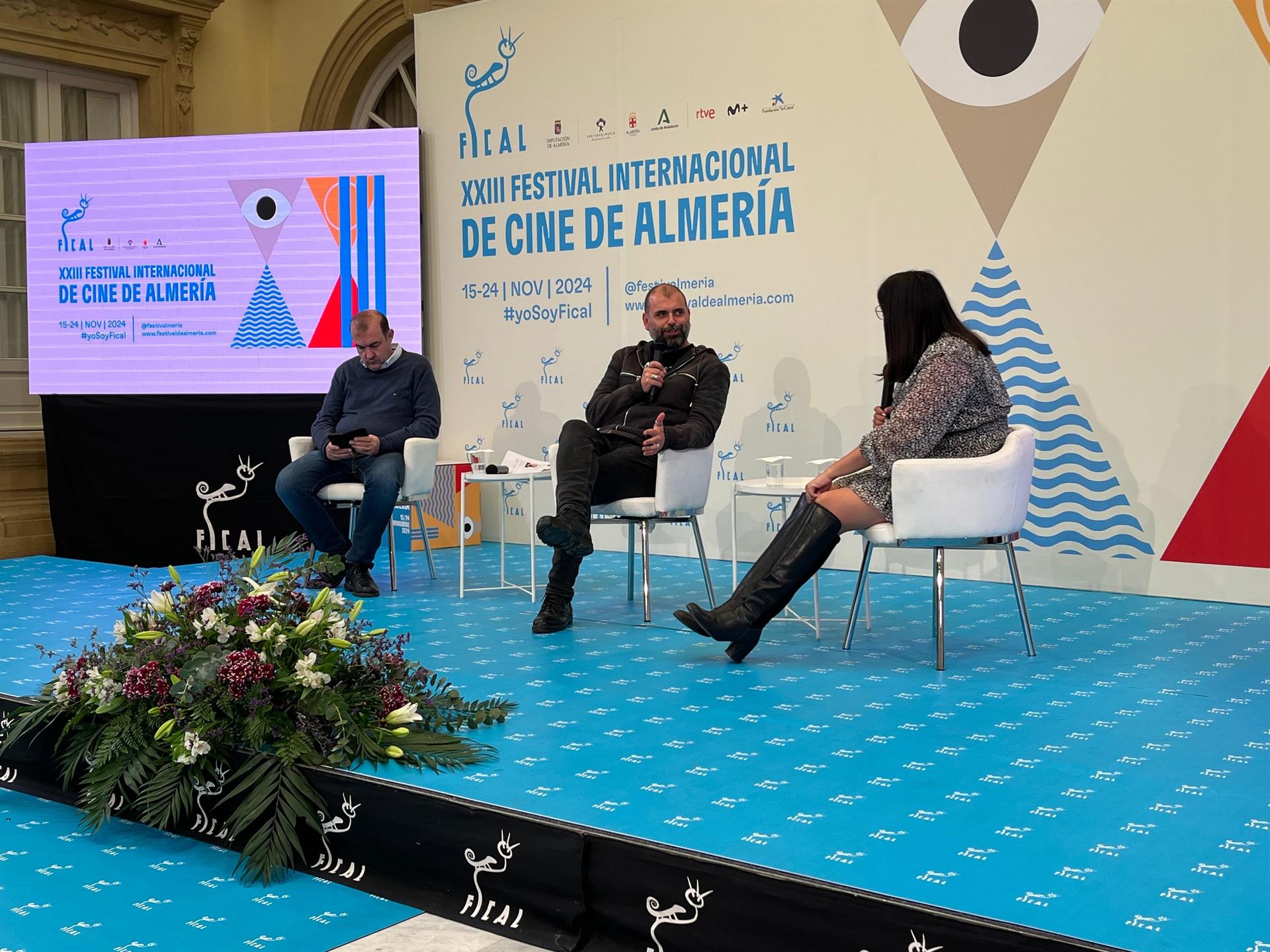 Alexis Morante desvela en Fical cómo Gila convirtió la tragedia en humor. Foto: DIPUTACIÓN DE ALMERÍA.