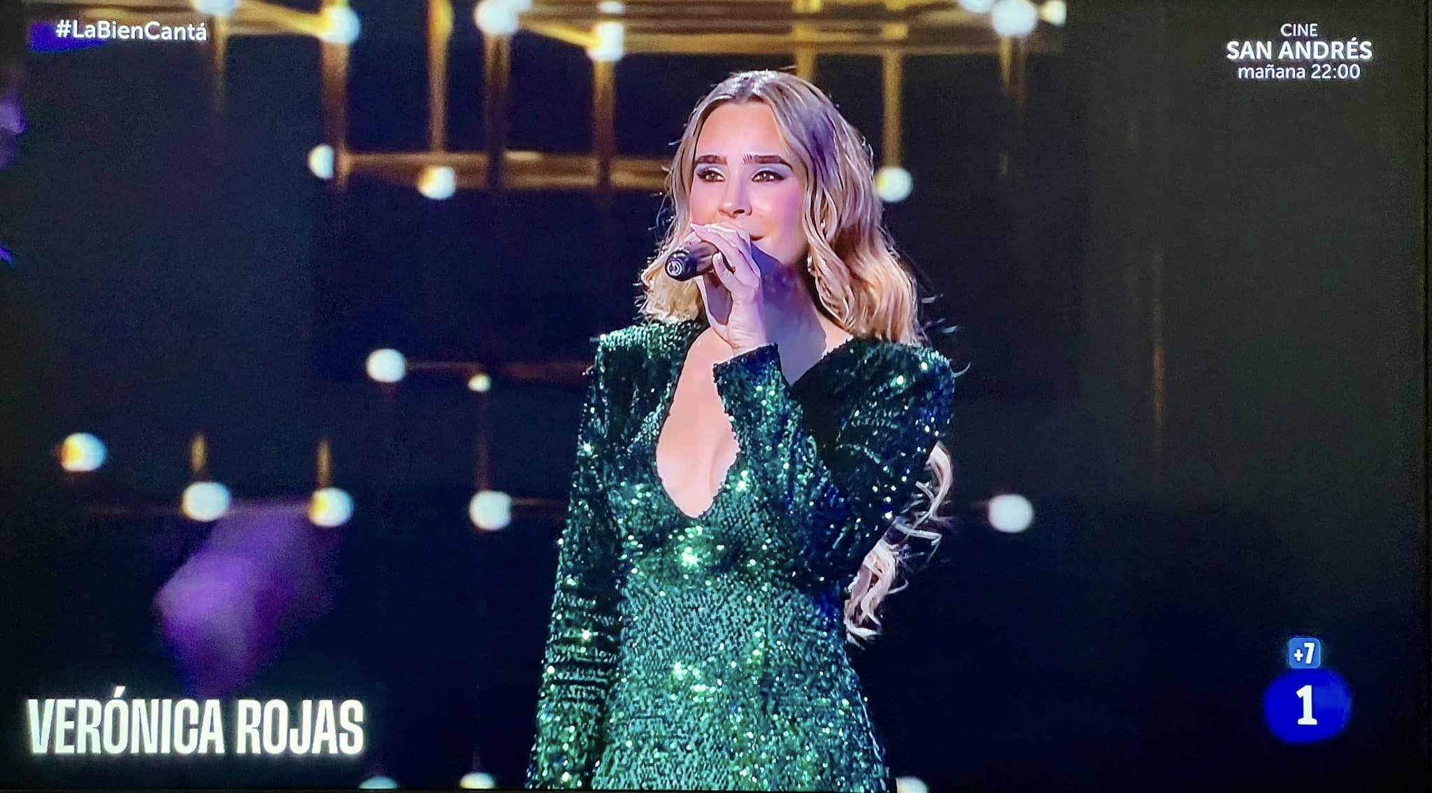 La sanroqueña Verónica Rojas, tercera finalista de La Bien Cantá