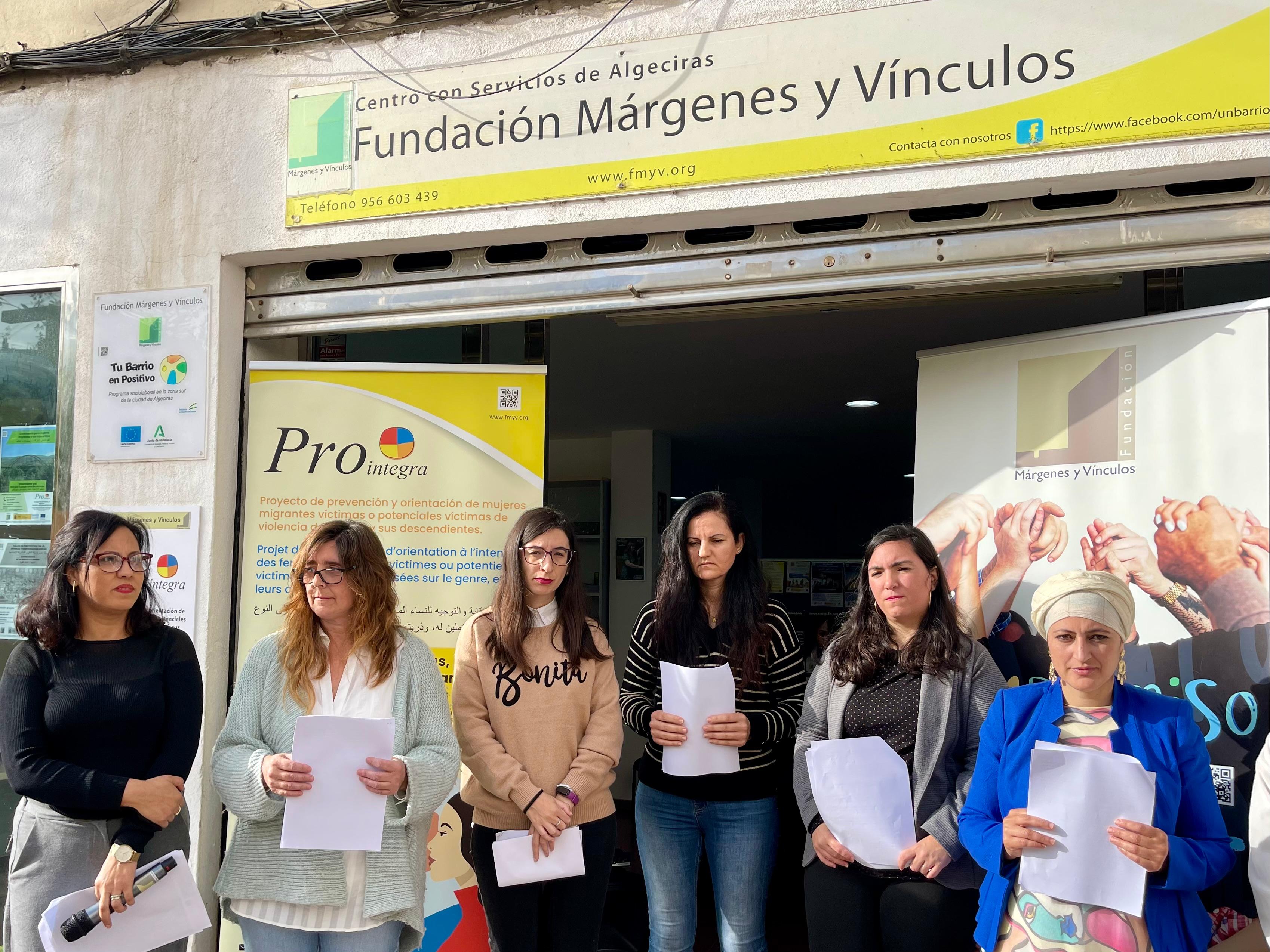 Algeciras rechaza cualquier violencia contra la mujer este 25-N. Foto: S.F./ 8Directo