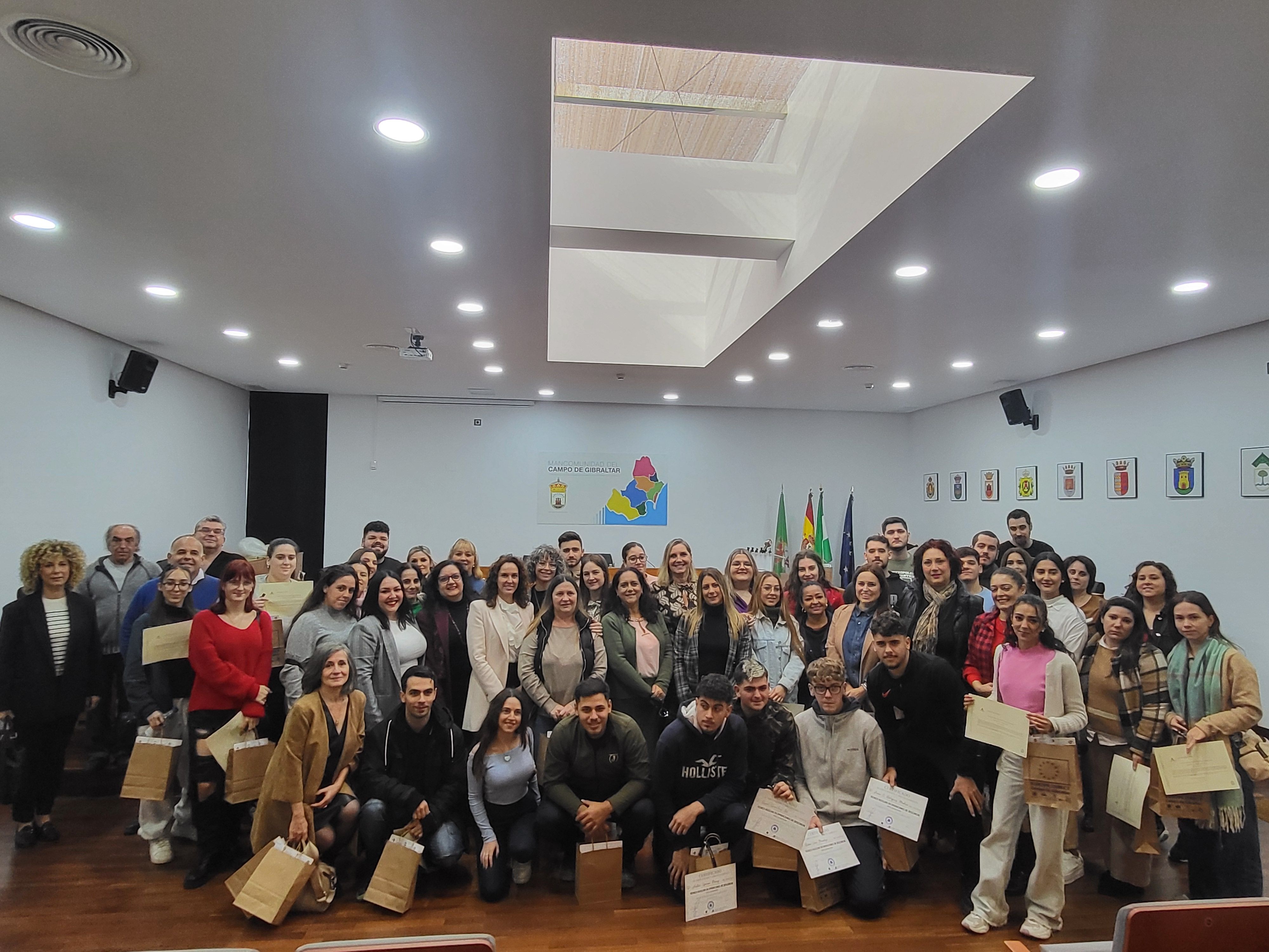 Mancomunidad entrega certificados a 50 alumnos del Proyecto Dipuform@