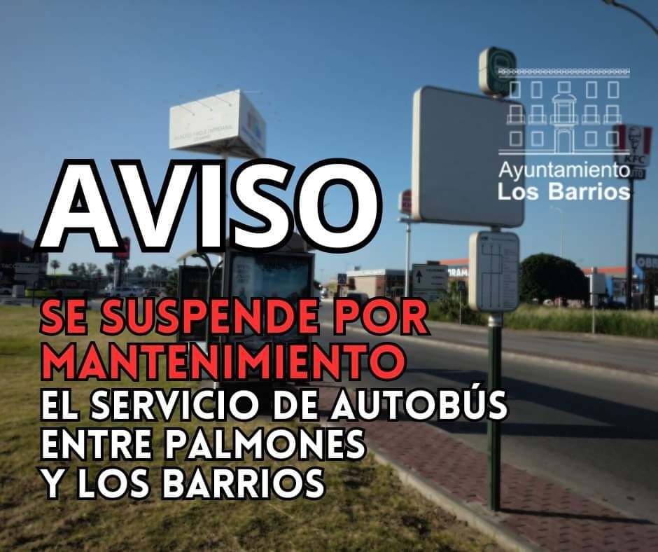 El autobús 'intermitente' Los Barrios-Palmones, otra vez fuera de servicio. 