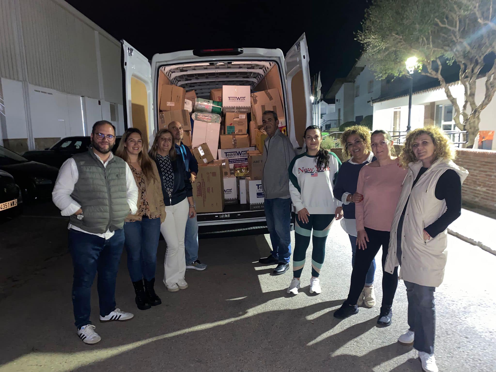 Castellar continúa recogiendo alimentos y suministros para los afectados por la DANA en Valencia