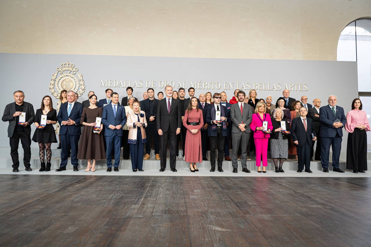 Entrega medallas Bellas Artes. Entrega medallas Bellas Artes.