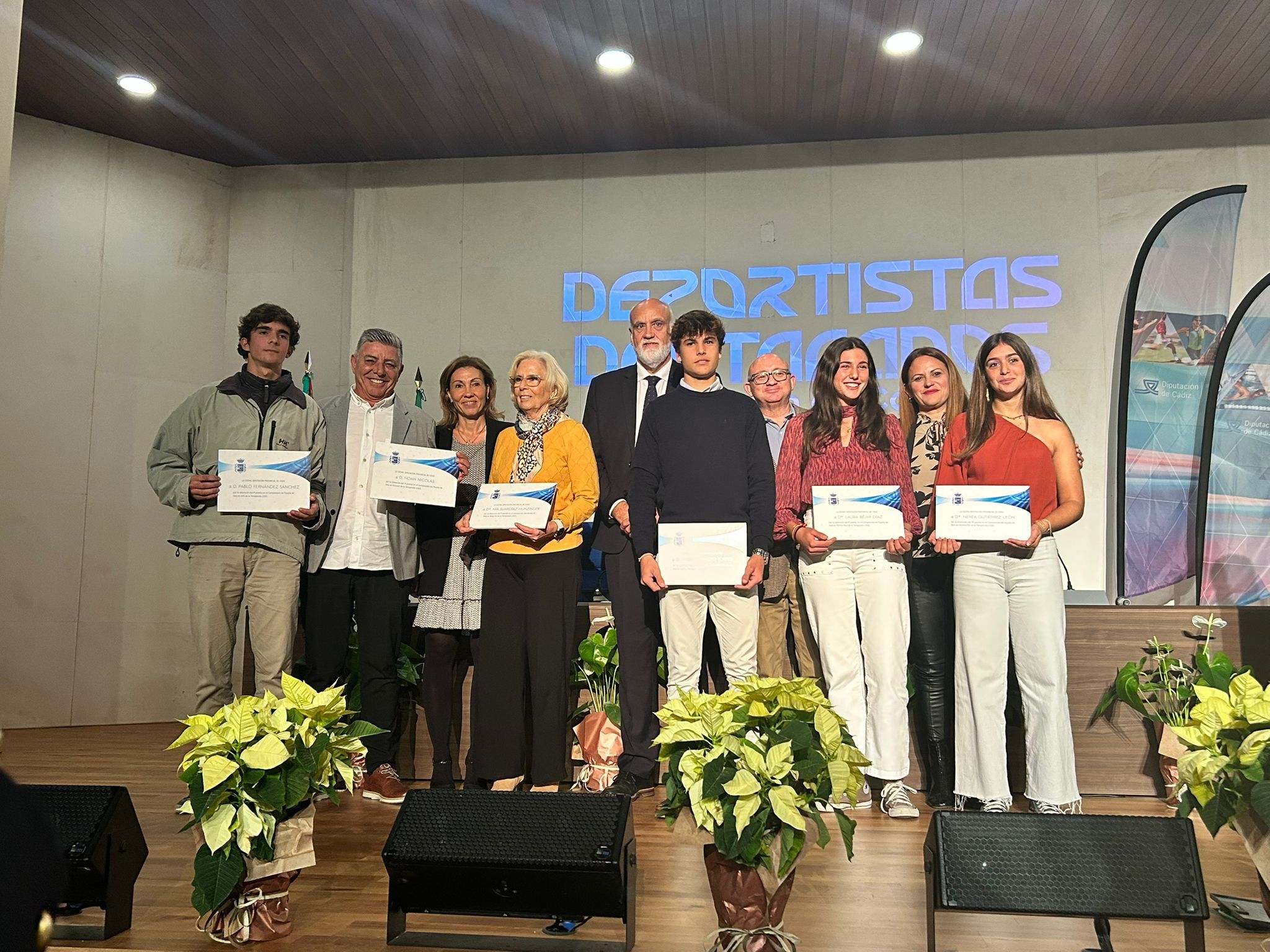 Cinco deportistas tarifeños, entre los destacados de la provincia en 2023, 