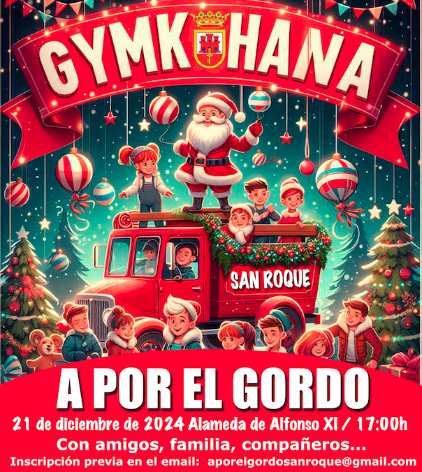 La yincana 'A por el Gordo' pondrá a los sanroqueños a buscar el rastro de Papá Noel el 21 de diciembre.