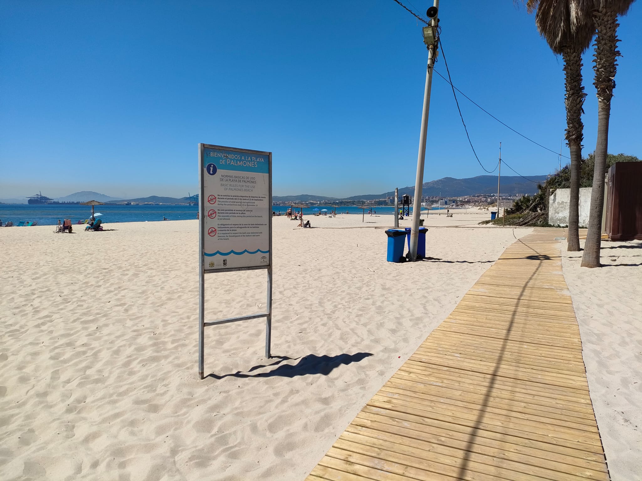 La playa de Palmones volverá a contar con la ‘Q de Calidad Turística’ en 2025. 