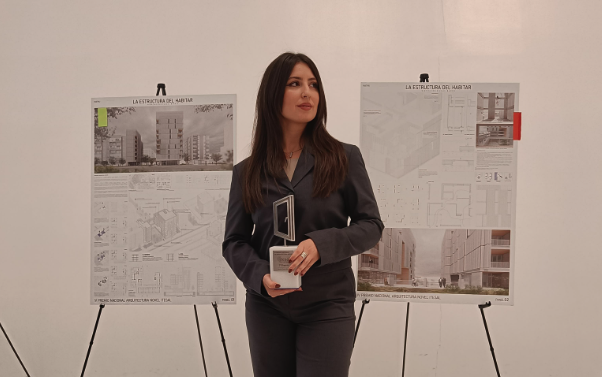 La barreña Marina Ponce, segundo premio nacional de arquitectura novel: "Es un halago que te anima a seguir"