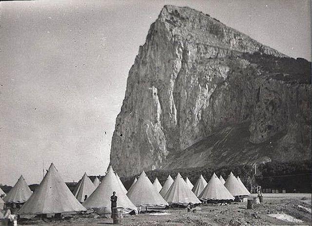 Campamento de refugiados de 1936.