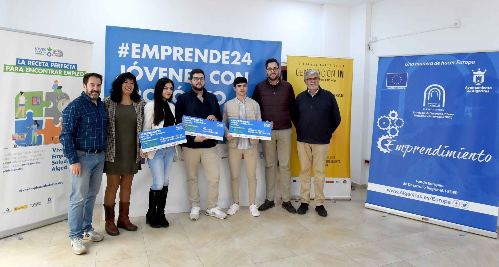 Algeciras entrega los premios del concurso ‘Jóvenes con Propósito’