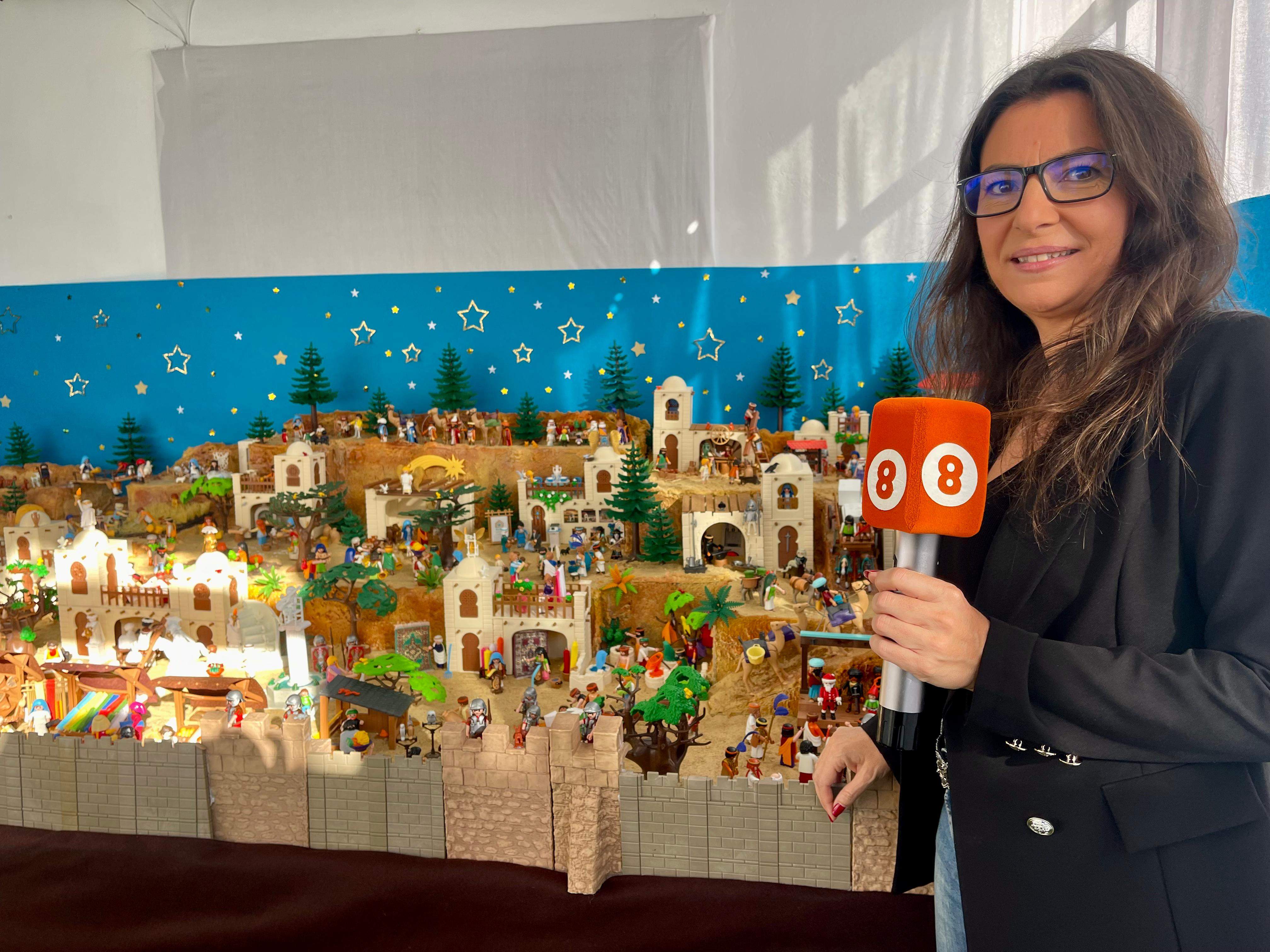 El belén más original está en Algeciras: cuenta con más de 10.000 piezas de Playmobil