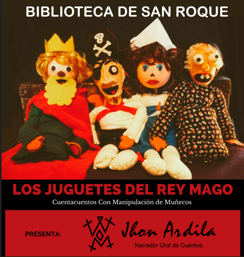 'Los juguetes del rey mago', un cuentacuentos navideño en la biblioteca de San Roque.