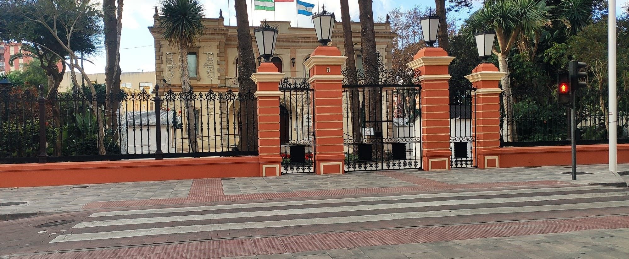 Los Jardines Saccone. Imagen de archivo. 