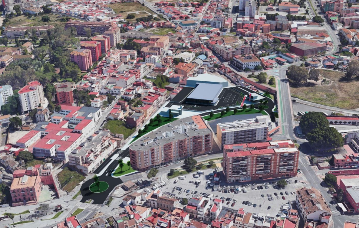 Así quedará la nueva zona de la 'Banda del Río'.
