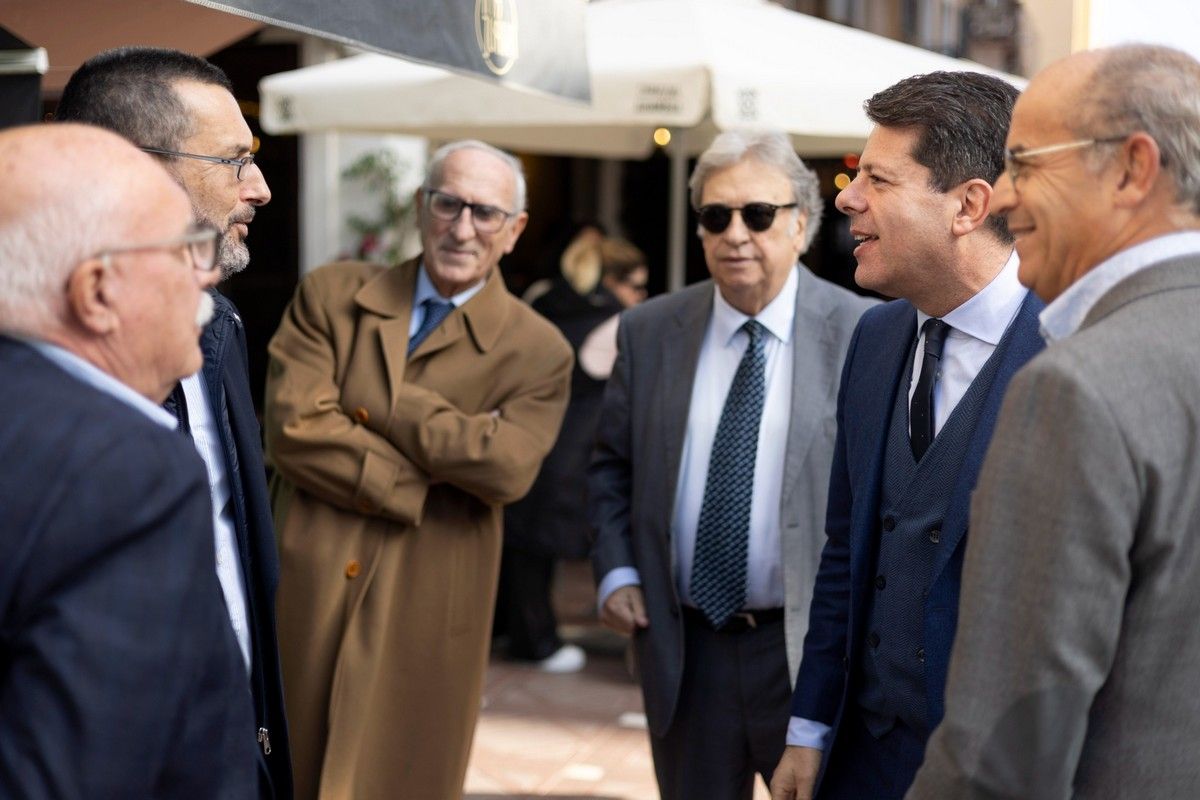 Visita del Ministro Principal a La Línea. Picardo, durante una visita a La Línea: "Podría haber un acuerdo mañana si España y la UE aceptase los términos que hemos propuesto"