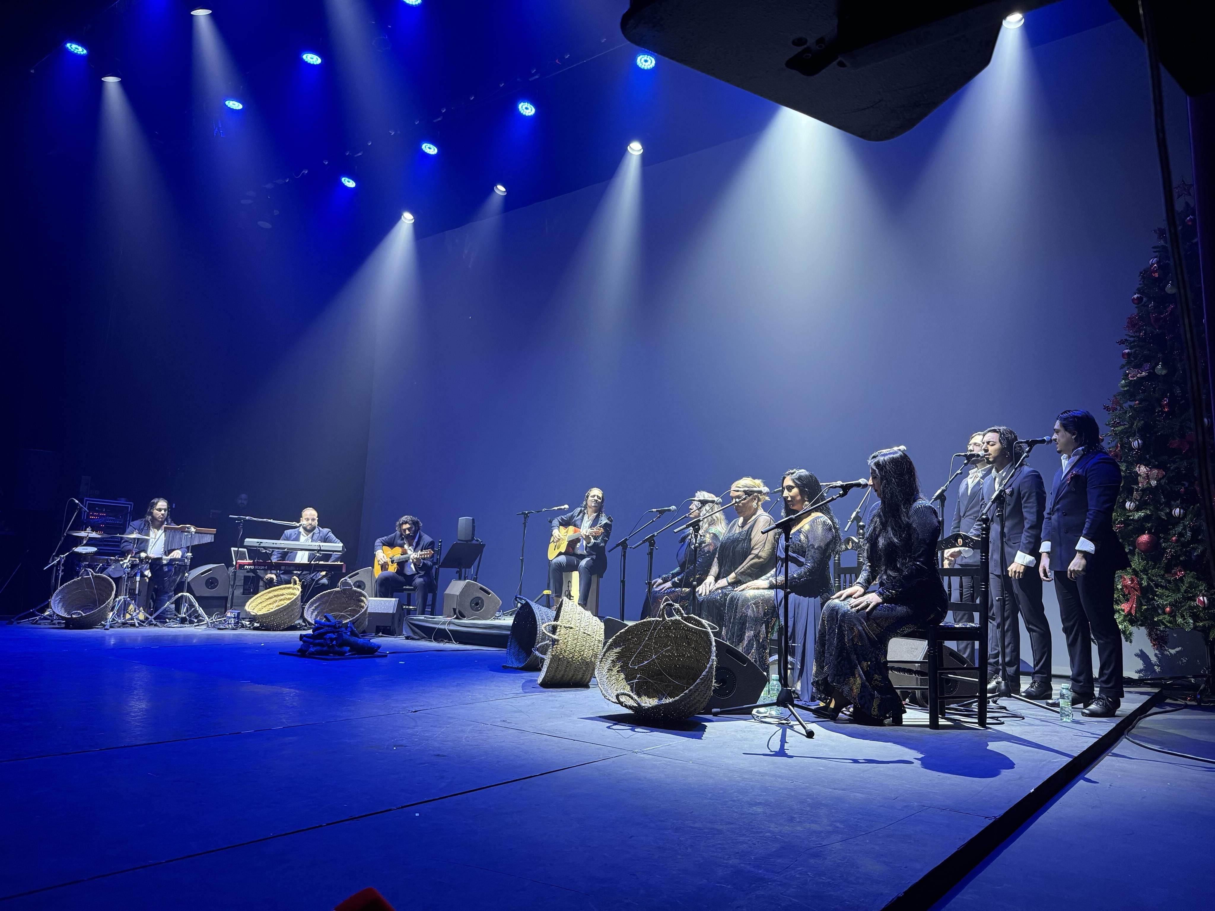 La Navidad más flamenca de los Farruco llena en San Roque. Imagen del pasado mes de diciembre.