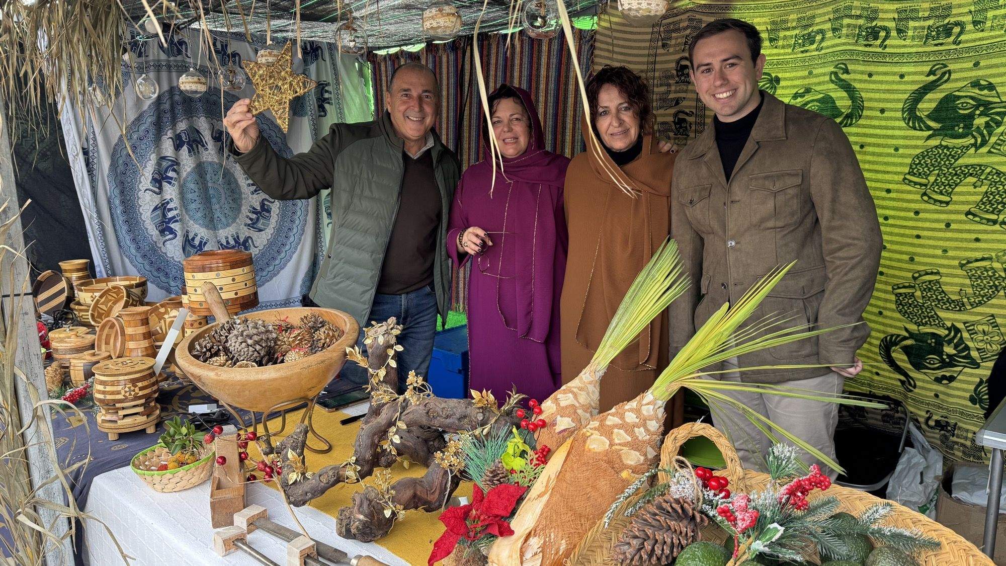 La Estación de San Roque vive su belén, en una imagen de archivo. La Estación de San Roque vive su belén, en una imagen de archivo.