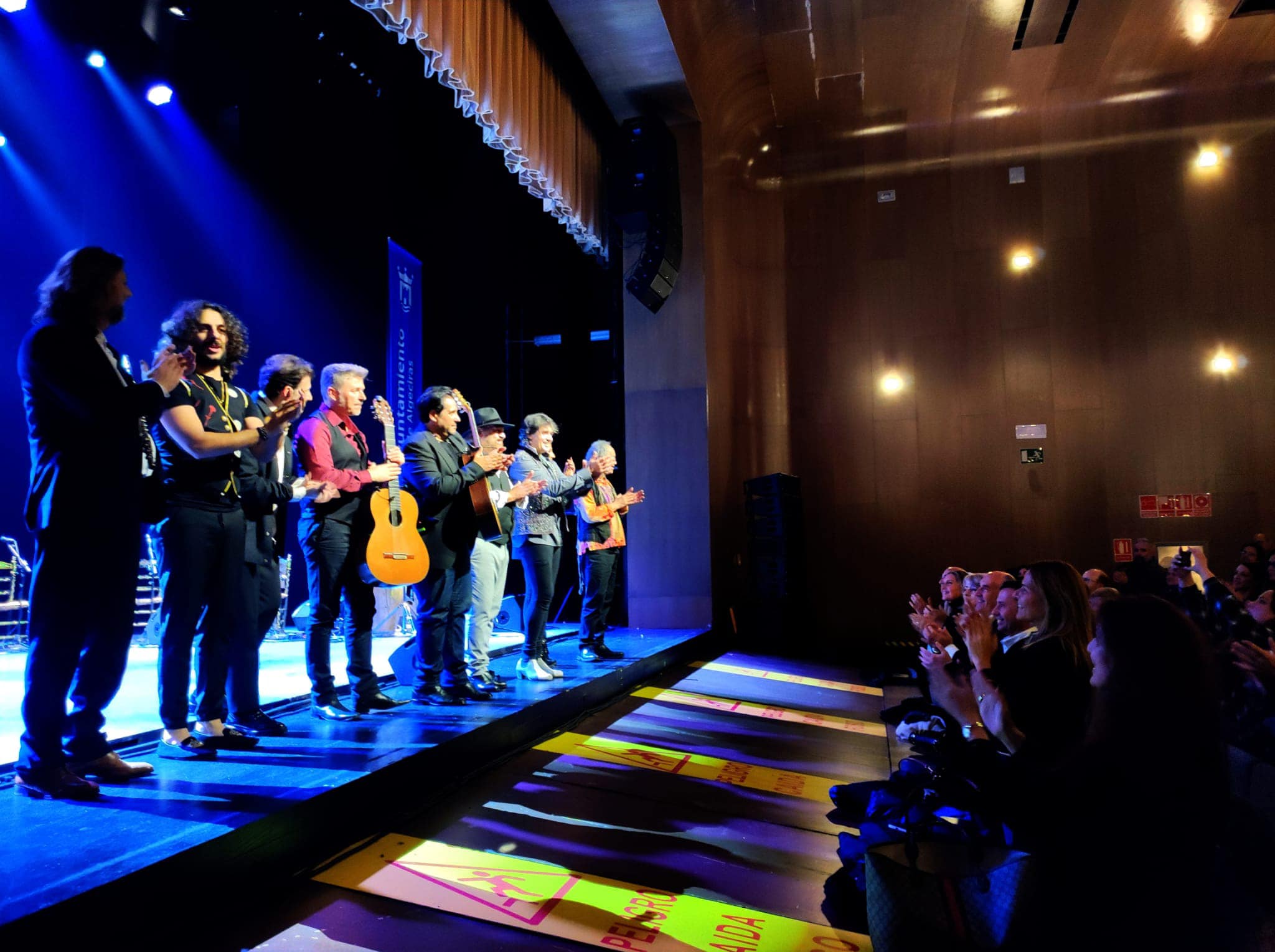 Algeciras celebra a Paco con un espectáculo reverencial. Foto: Sofía Furse. 