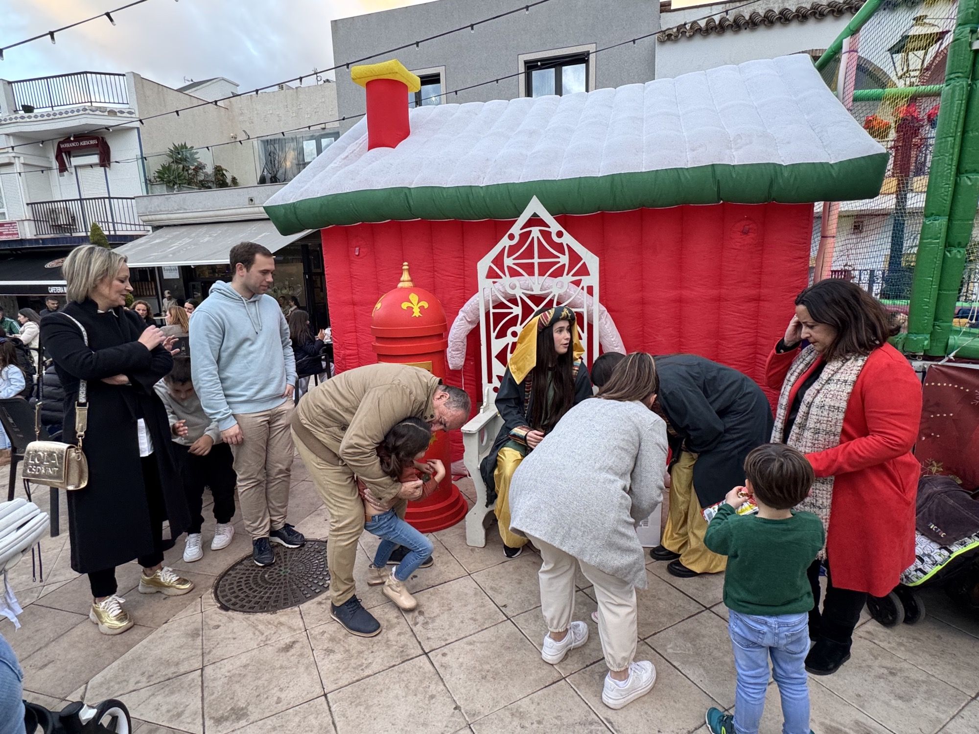 Animada fiesta Infantil de Navidad en la Estación de San Roque. Foto: archivo.
