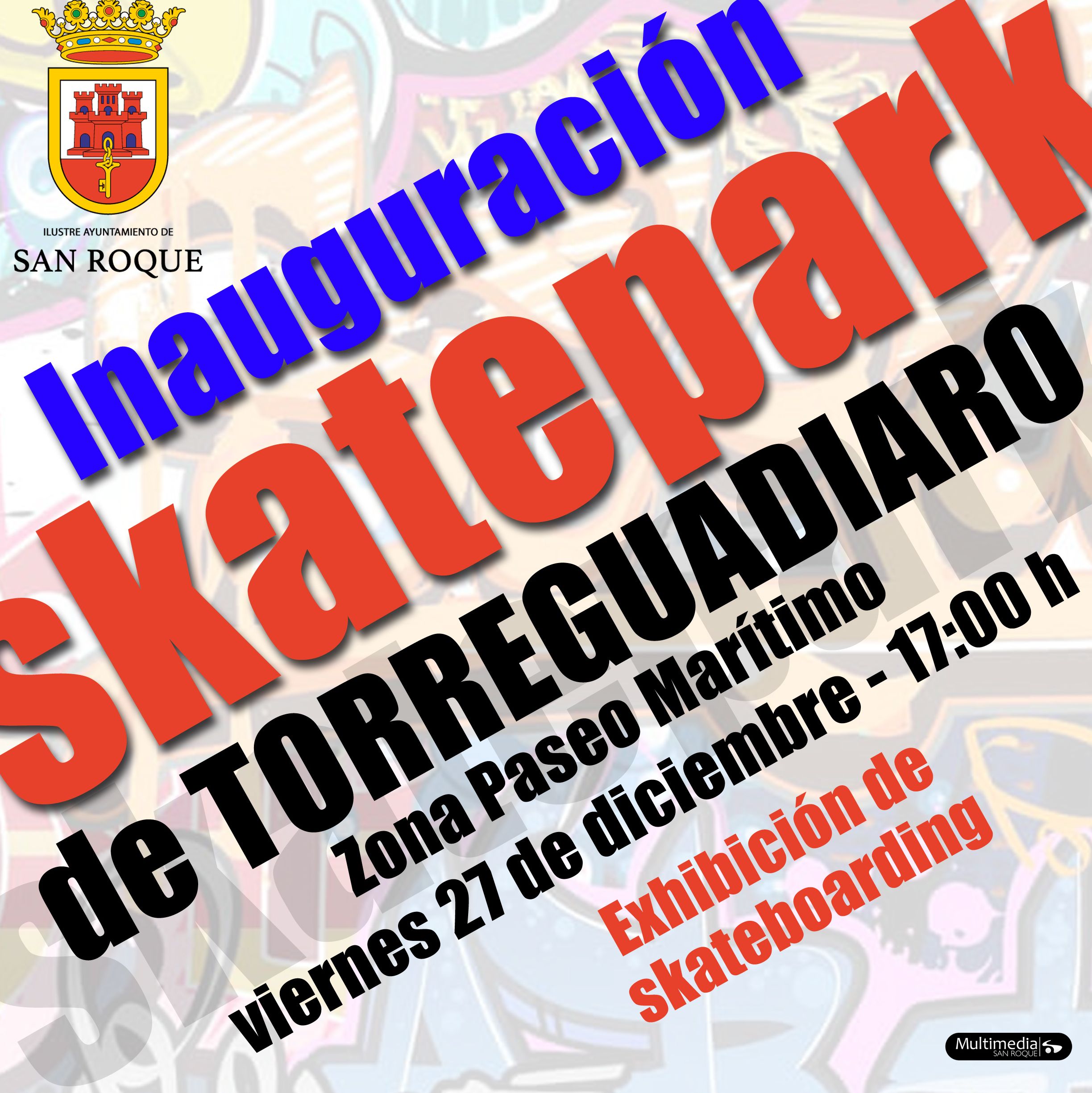 Torreguadiaro inaugura este viernes una pista de skatepark.