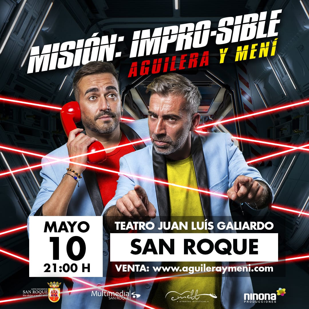 Segunda función de Aguilera y Mení, en el IV Festival de Monólogos 'Primavera del Humor'.
