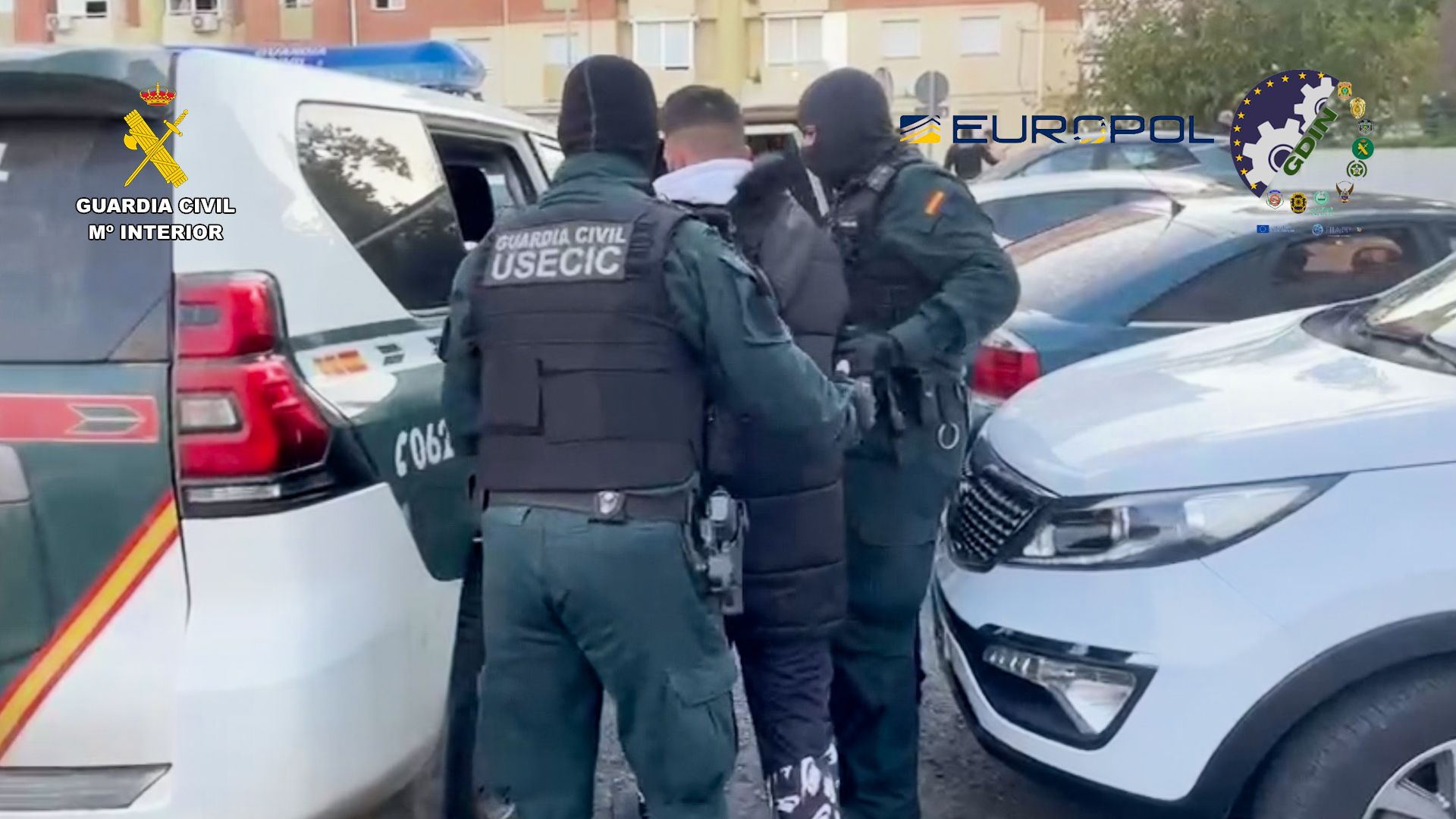 Dos personas, detenidas en Algeciras en un nuevo golpe al tráfico internacional de cocaína. Foto: Guardia Civil. 