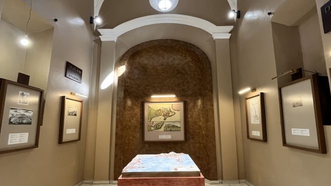 Una de las salas del museo. Una de las salas del museo.
