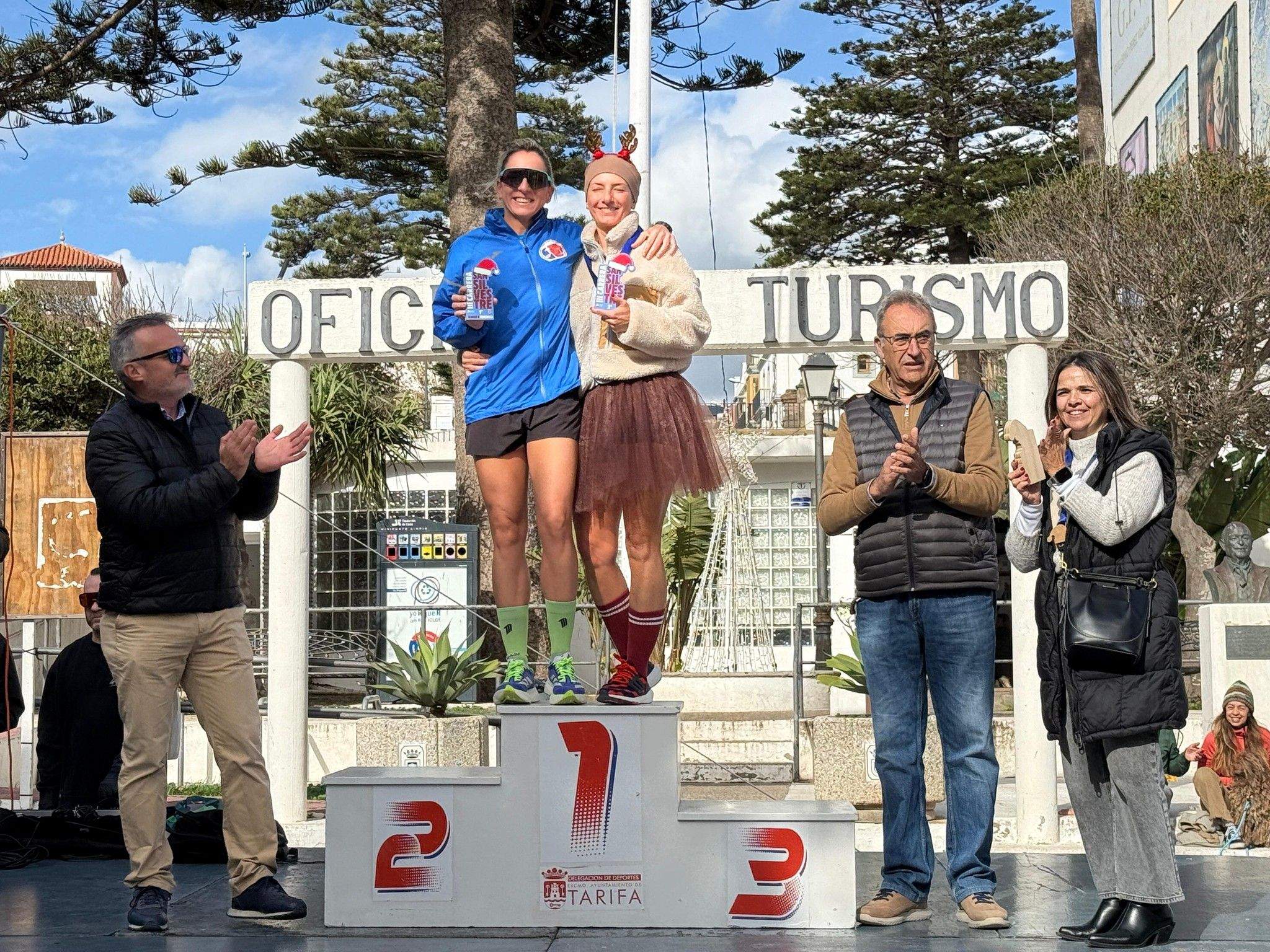 La carrera San Silvestre, en una edición pasada en Tarifa. 