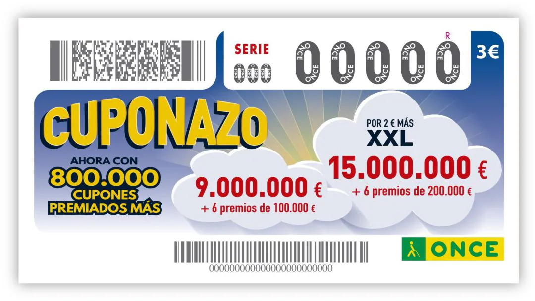 El Cuponazo de la ONCE deja caer 400.000 euros en Algeciras.