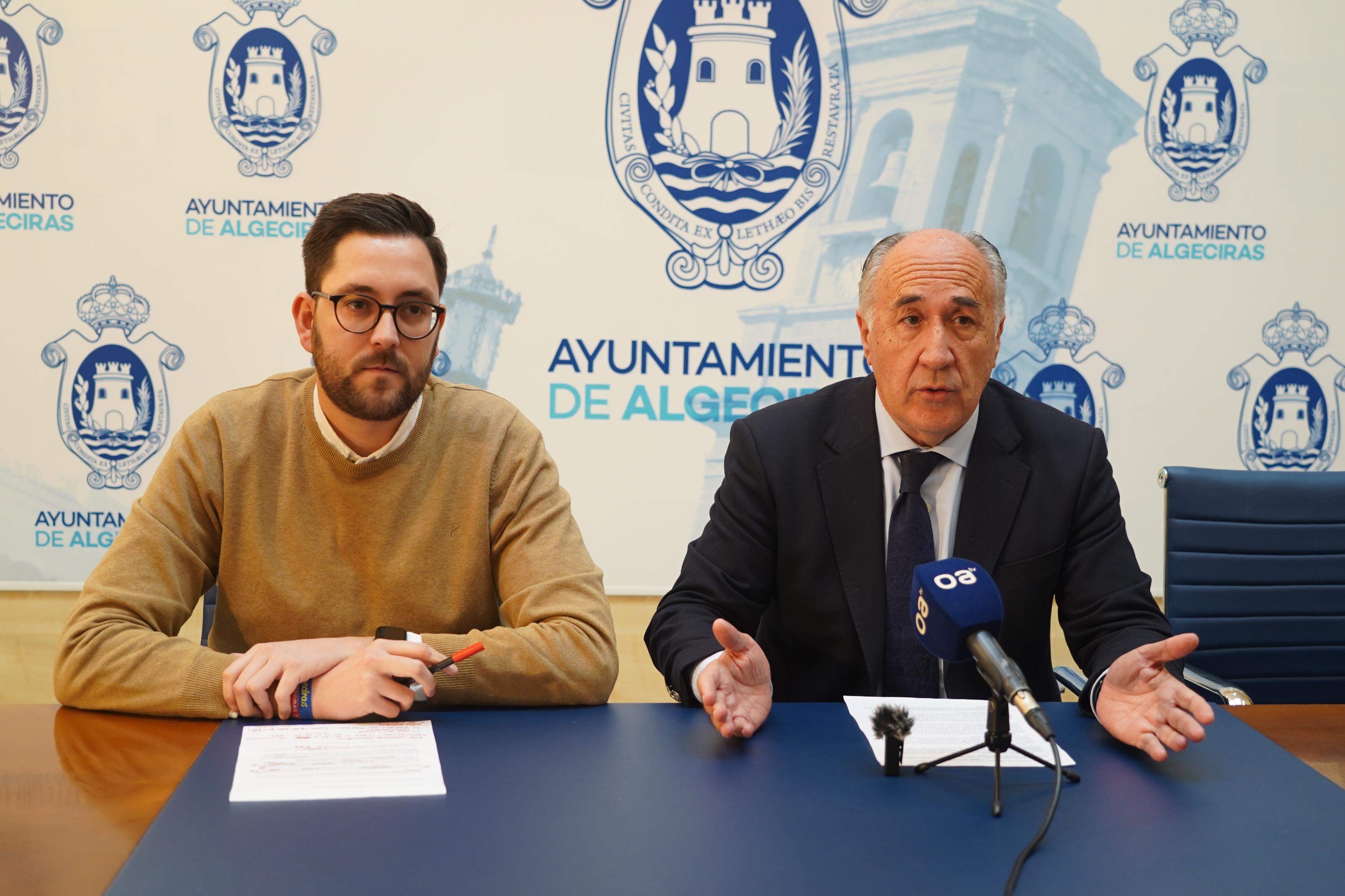 Algeciras ultima una solución definitiva a los problemas en la red de saneamiento en el Paseo de la Conferencia