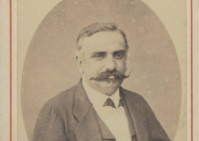 Lámina 1. Fotografía del Dr. Erostarbe., realizada en Lima por los Hermanos Courret. Las actividades del doctor Erostarbe durante su estancia en Algeciras (1857-1860)