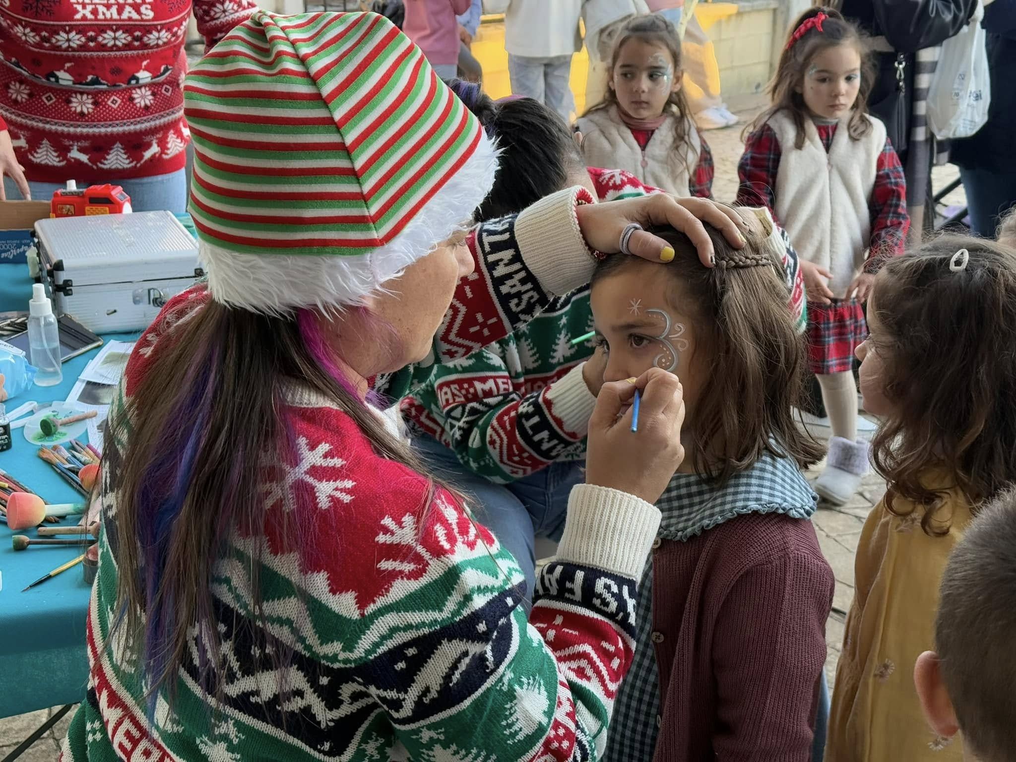Imagen de la Fiesta Infantil de Navidad en Jimena. Foto: S.D./8Directo.