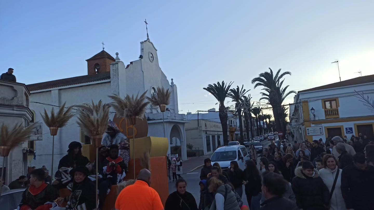 Imagen de archivo de la cabalgata de Reyes Magos en Tesorillo. 