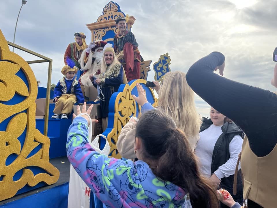 Cabalgatas de los Reyes Magos en La Línea. Imagen de archivo. 