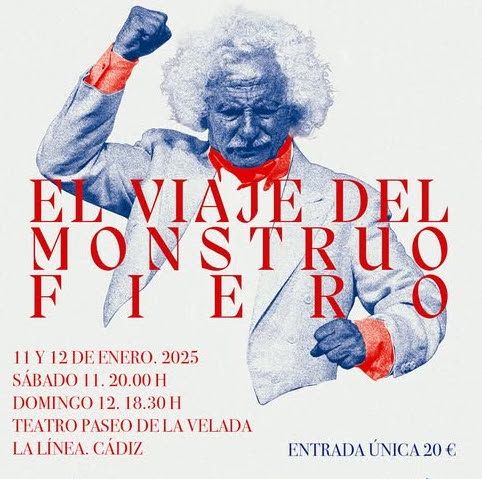 'El Brujo' trae este fin de semana a La Línea su espectáculo 'El Viaje del Monstruo Fiero'.