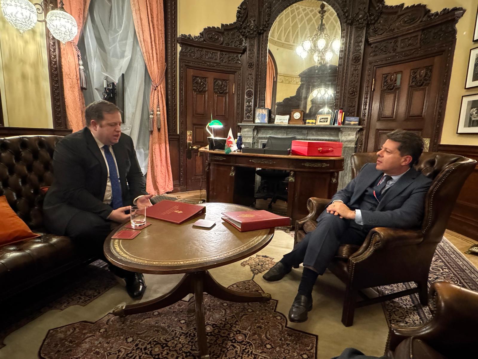 El Ministro Principal, Fabián Picardo, se reúne con el Ministro para Europa del Reino Unido, Stephen Doughty. Picardo: "Si aceptaran nuestras propuestas, podríamos tener un Tratado mañana mismo"