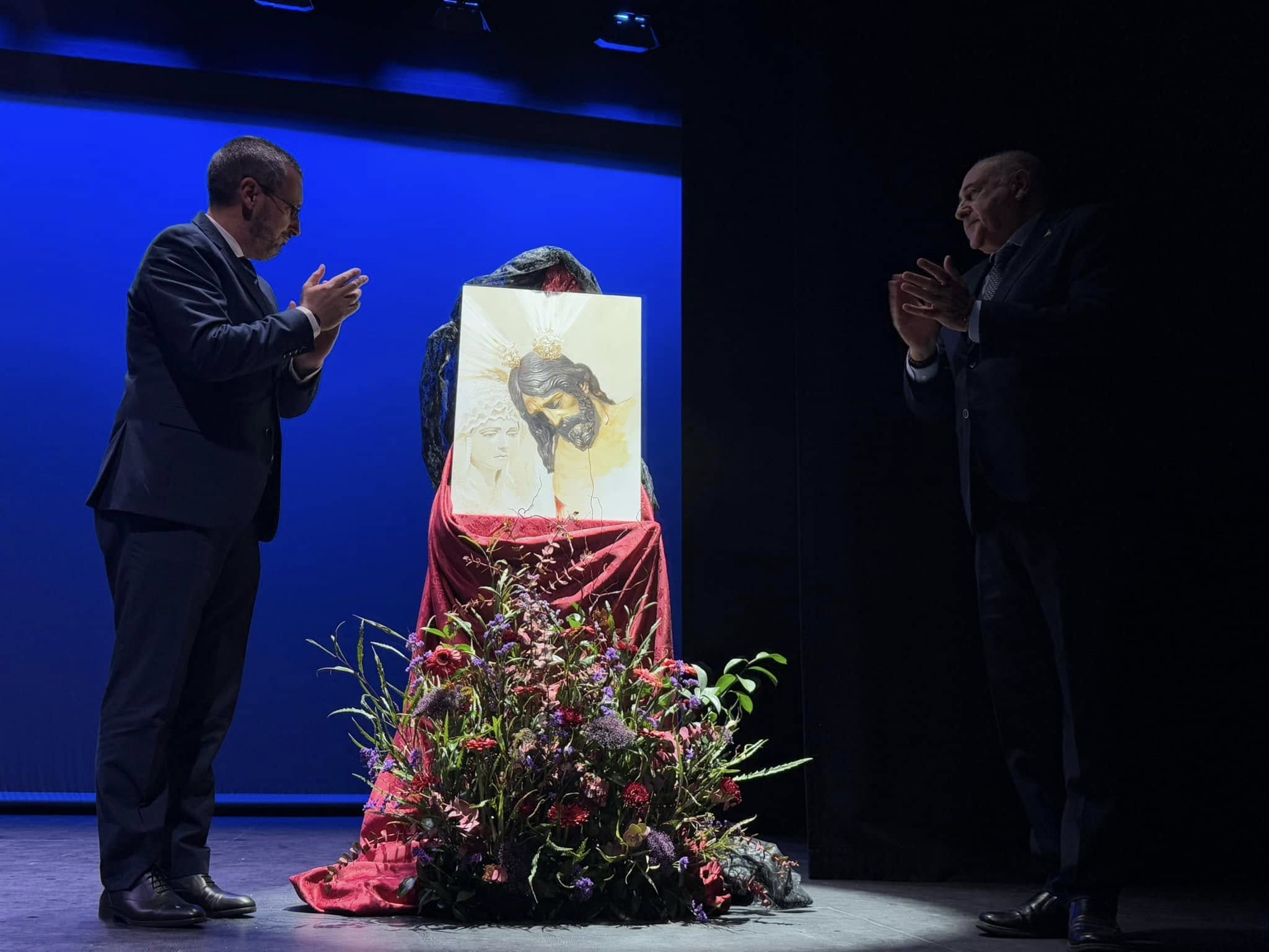 Una obra del artista Yeyo Argüez protagoniza el cartel de la Semana Santa de La Línea 2025.