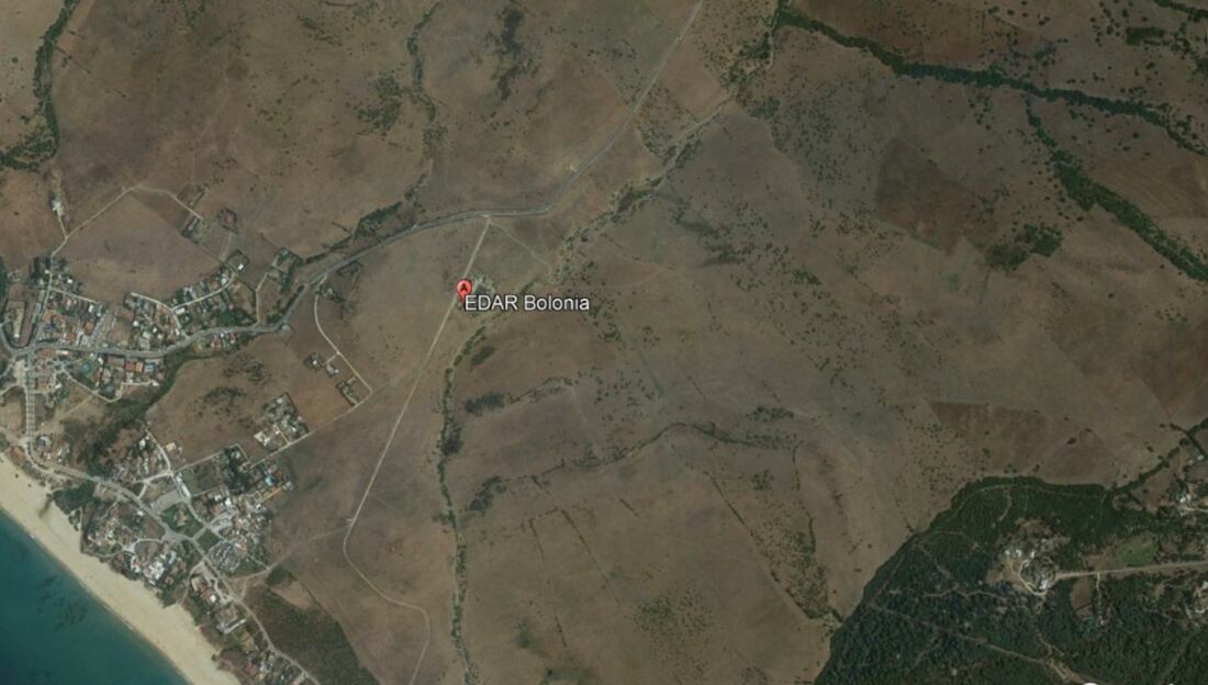 Localización EDAR Bolonia