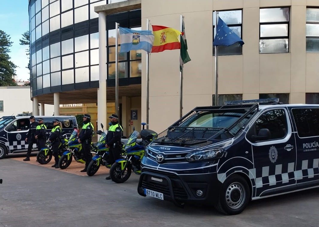 Seis nuevos vehículos se incorporarán a la flota de la Policía Local de La Línea