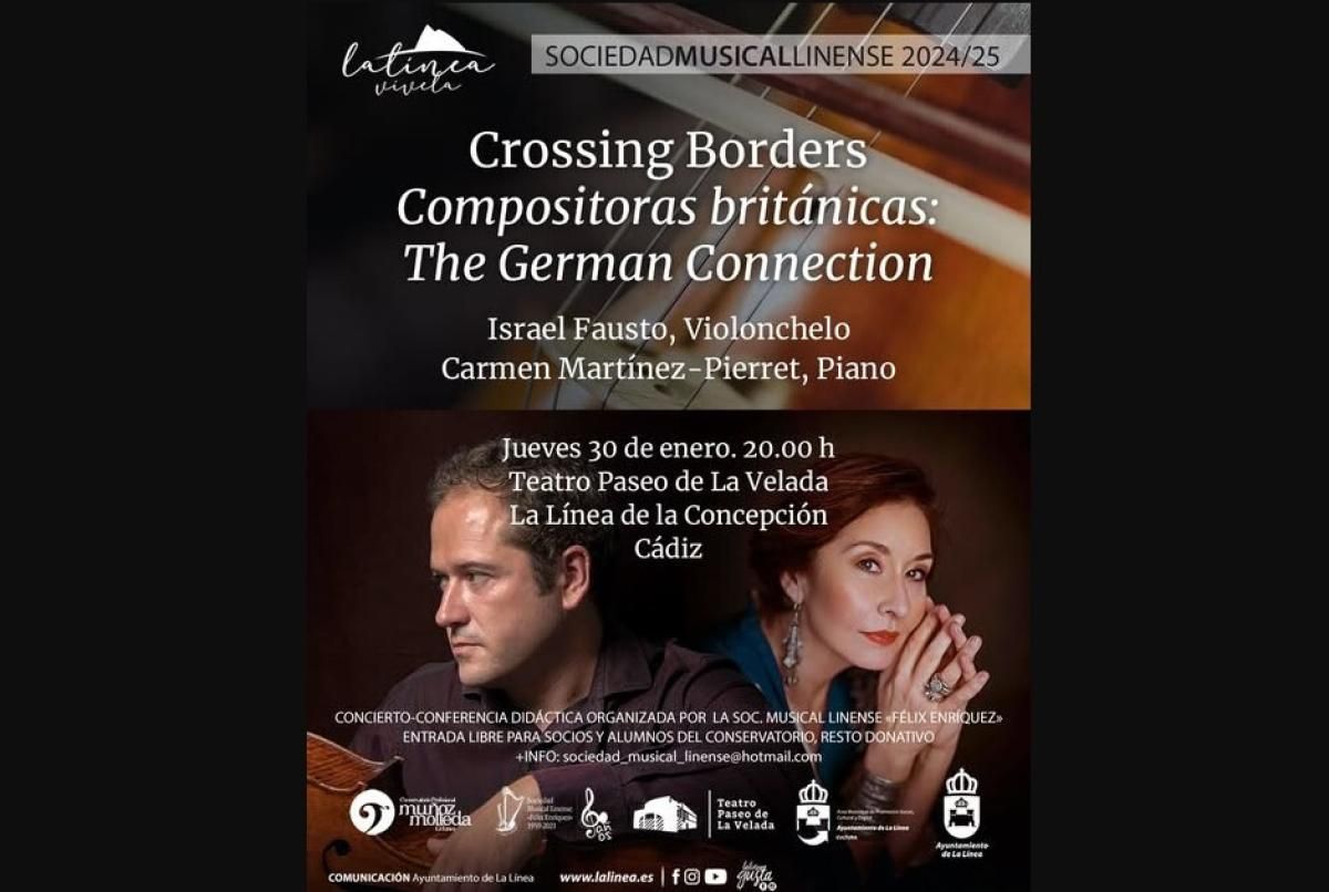 Concierto 'Crossing Borders' en La Línea: un tributo a compositoras británicas y su conexión alemana