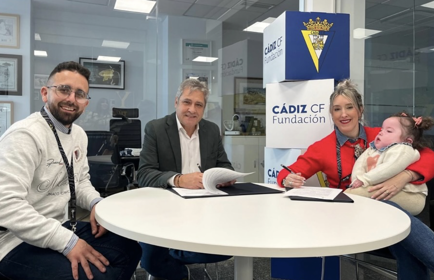 Cádiz CF Fundación colabora con El Camino de Valentina