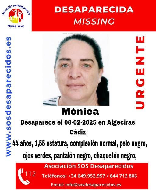 Buscan a una mujer de 44 años desaparecida en Algeciras.