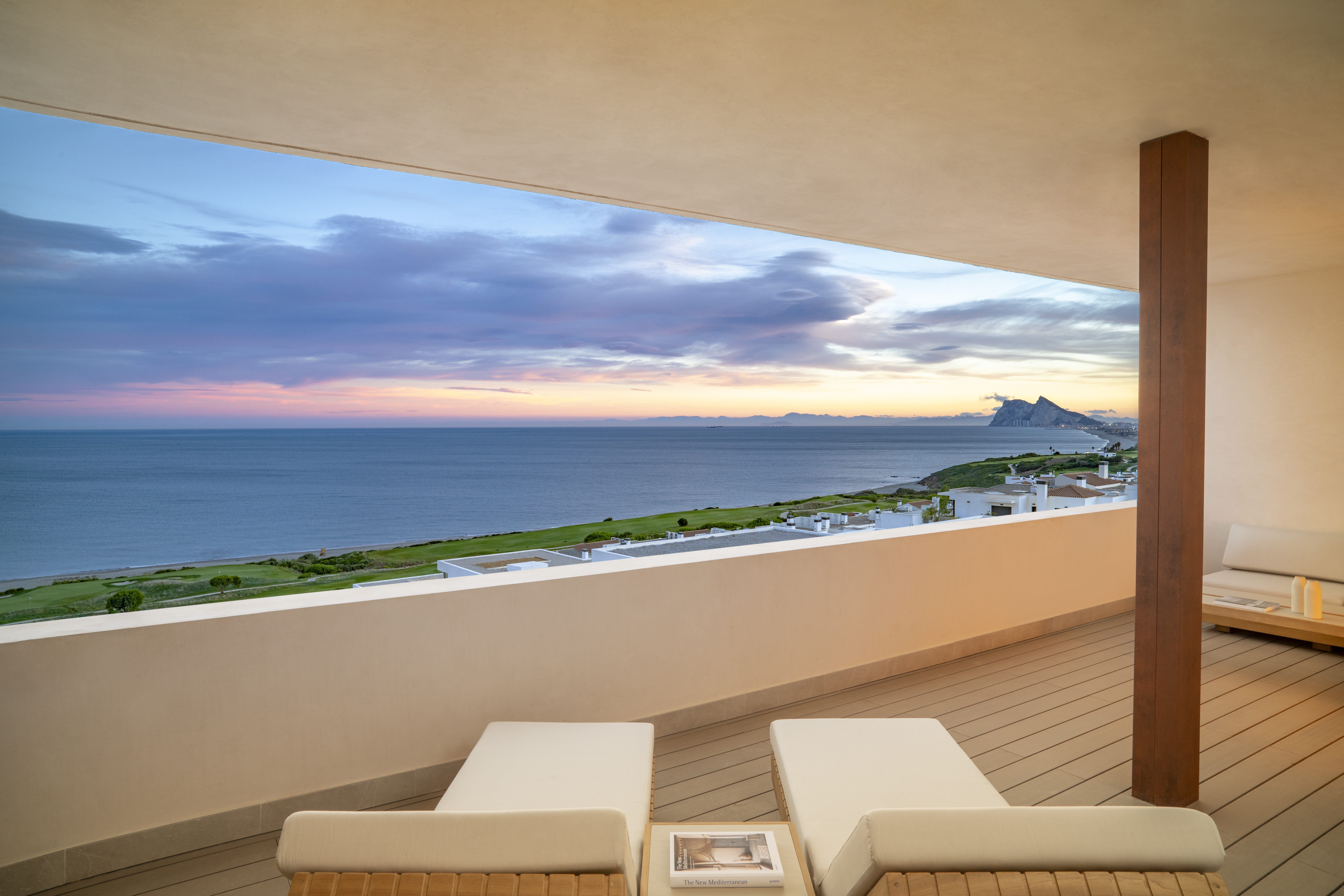 Terraza de habitación. Fairmont La Hacienda 
