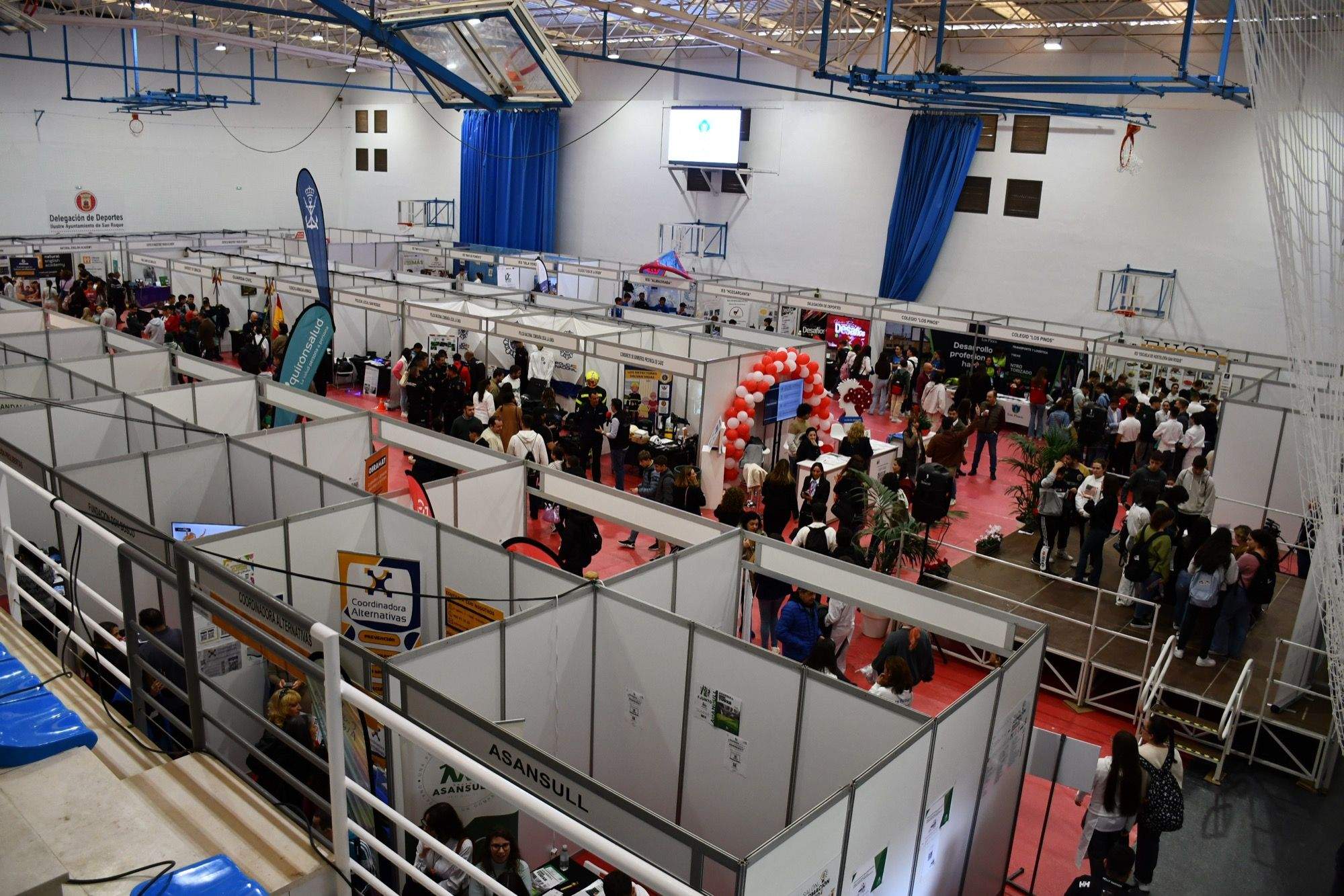 Imagen de archivo del II Salón de Formación y Empleo de San Roque. La tercera edición del Salón de Formación y Empleo de San Roque, el 4 y 5 de marzo Imagen de archivo del II Salón de Formación y Empleo de San Roque. La tercera edición del Salón de Formación y Empleo de San Roque, el 4 y 5 de marzo