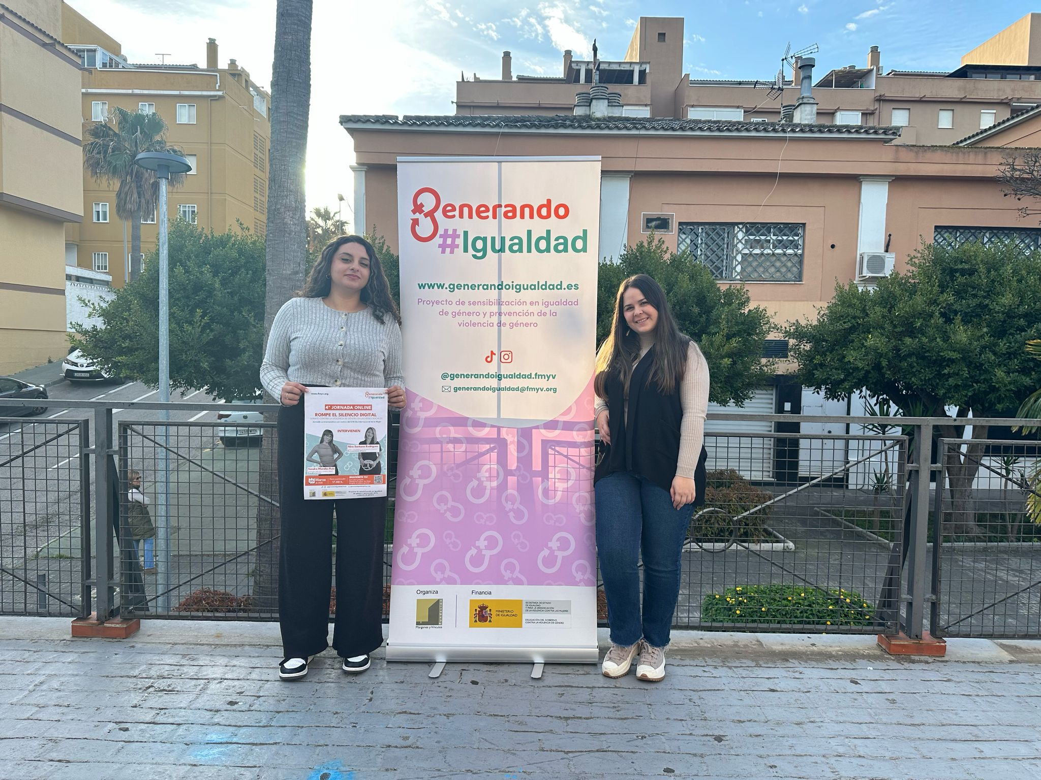 Sandra Morales y Nira Santana, ponentes en una jornada de Márgenes y Vínculos sobre la violencia de género en la red