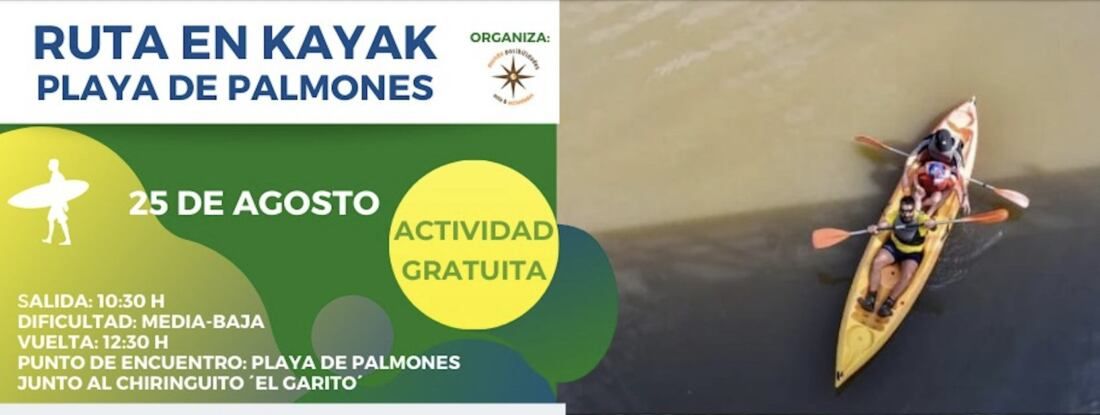 Ruta en kayak.