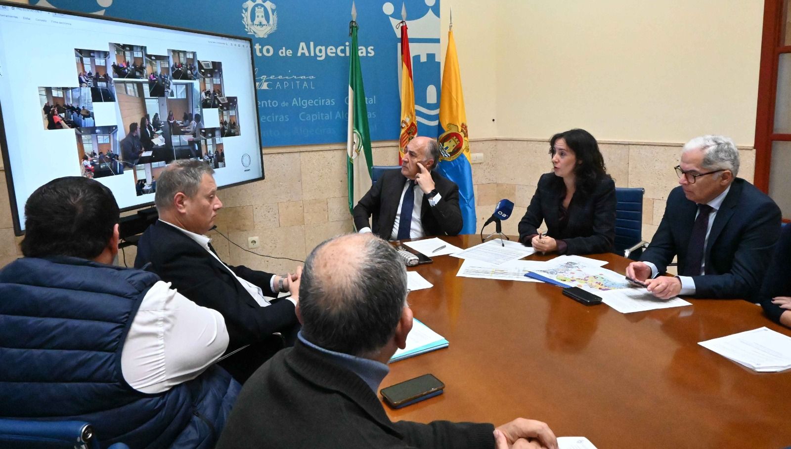Imagen de archivo de la presentación del proyecto ‘Algeciras Conecta’. 