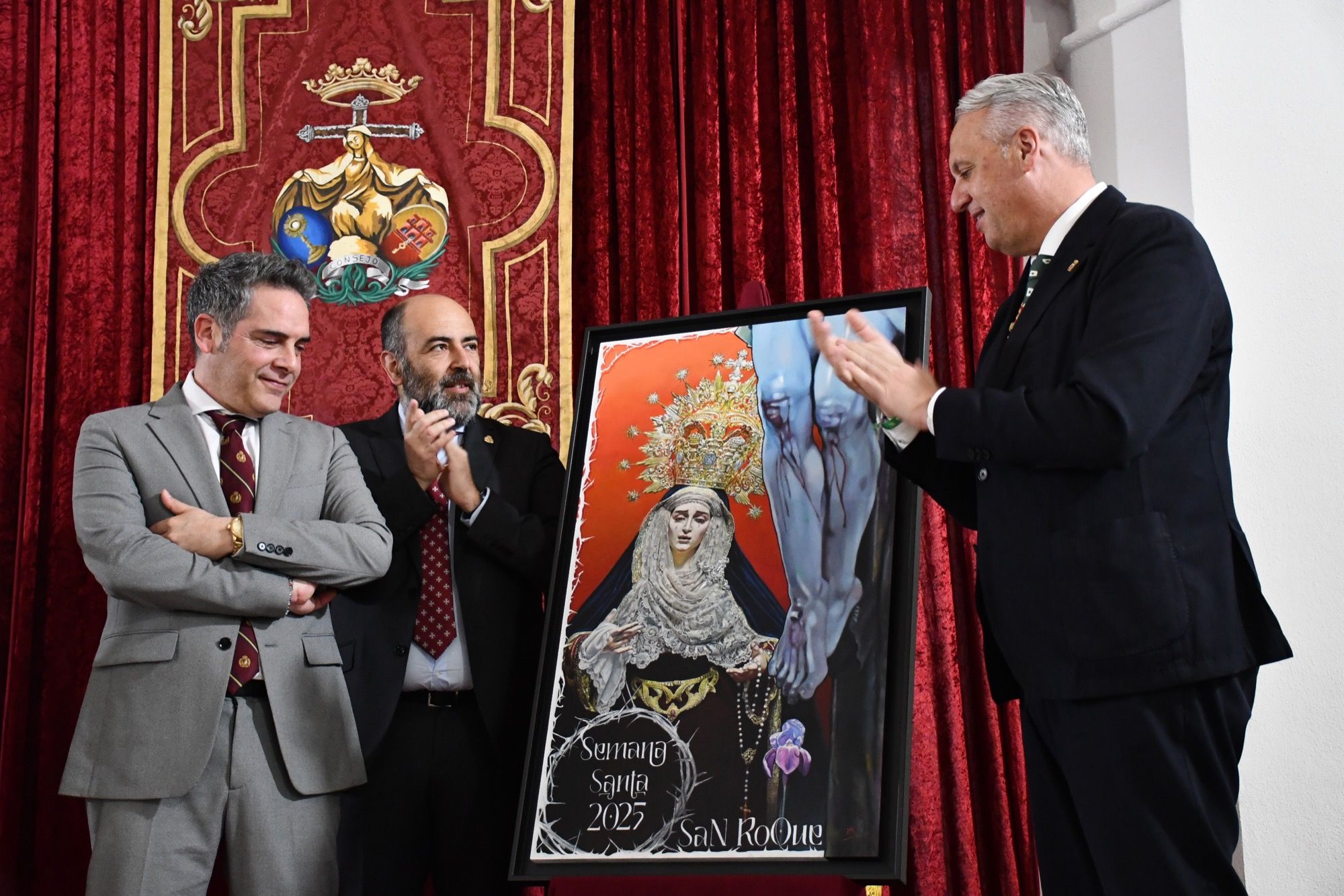 La Semana Santa de 2025 de San Roque ya tiene cartel anunciador 