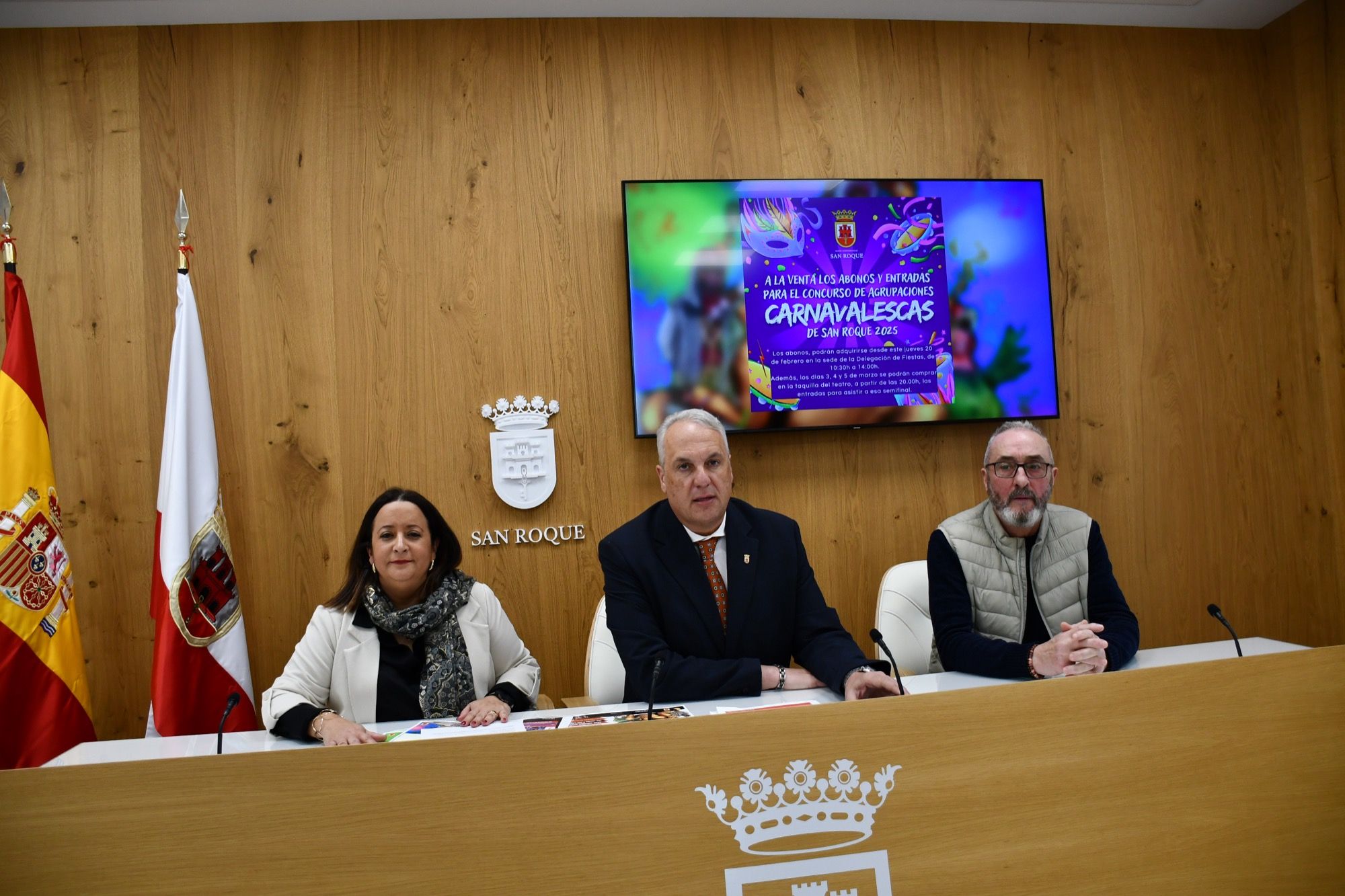 Pregón de Andrades, presentación de diosa y ninfas y la actuación del Selu, este jueves en San Roque.