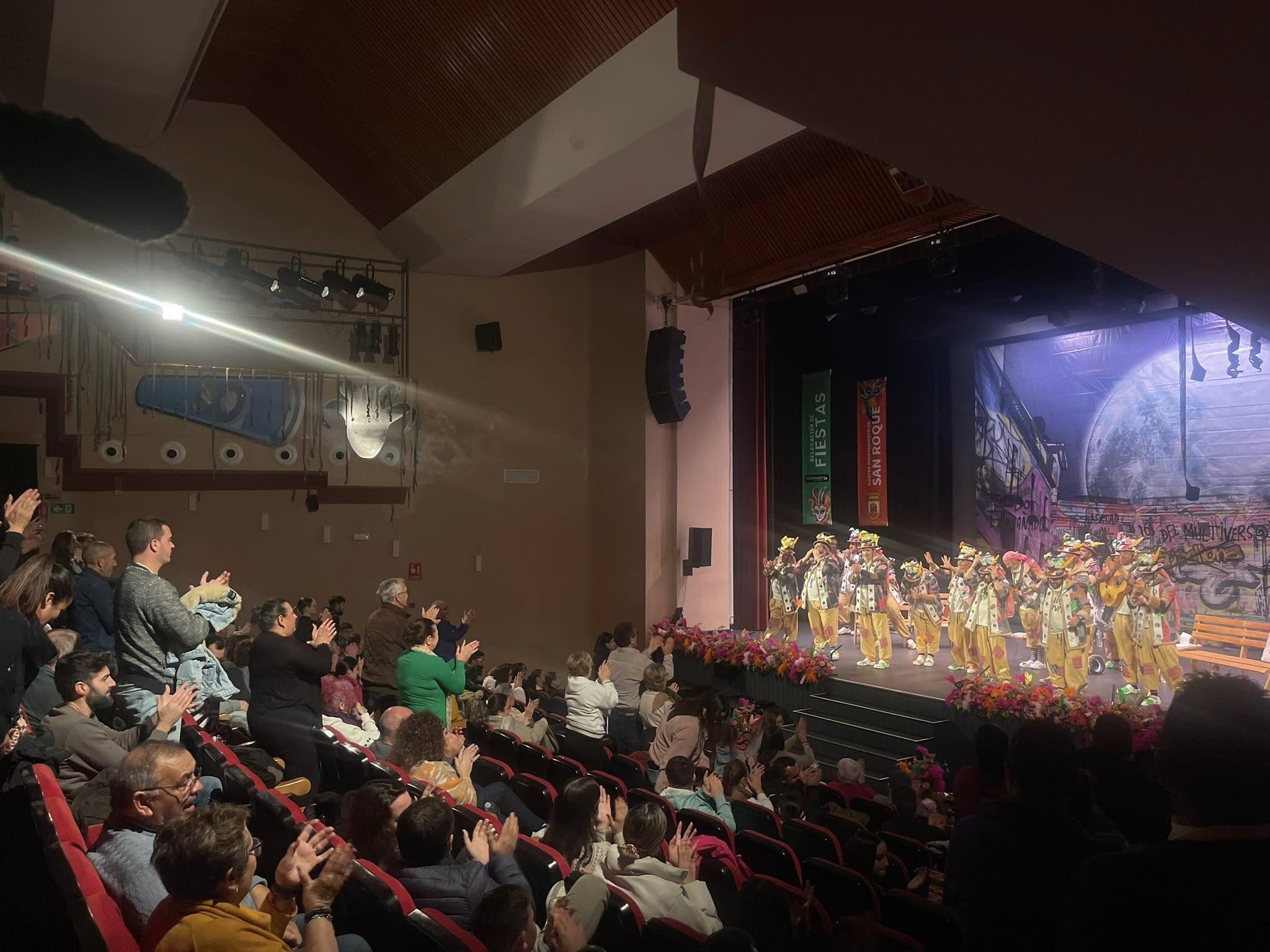 Estas son las agrupaciones que pasan a la final del concurso de Carnaval de San Roque 2025