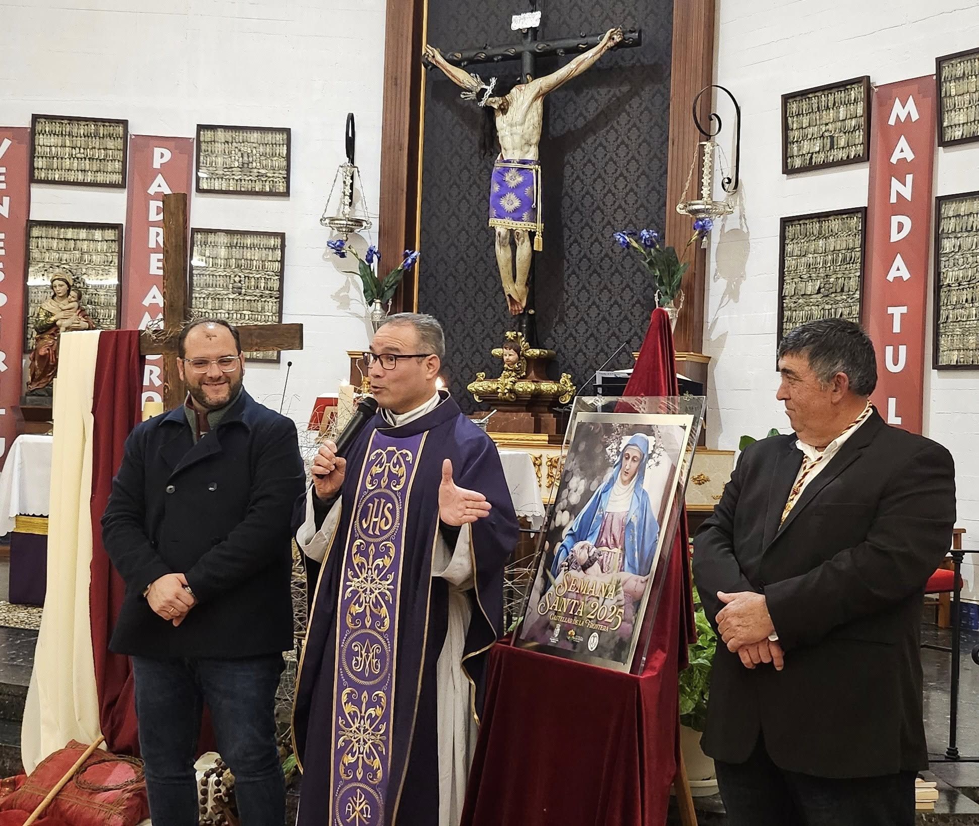 La fotografía de Nuestra Señora de las Angustias, imagen de la Semana Santa 2025 de Castellar